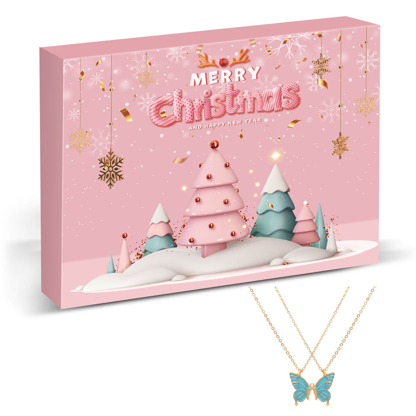 Humairc 2023 Adventskalender Mädchen Schmuck Weihnachten Adventskalender Kinder Weihnachtskalender Kinder Adventskalender